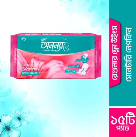 Fresh Anonna Regular Flow Wings Sanitary Napkin 240 MM 15 pcs