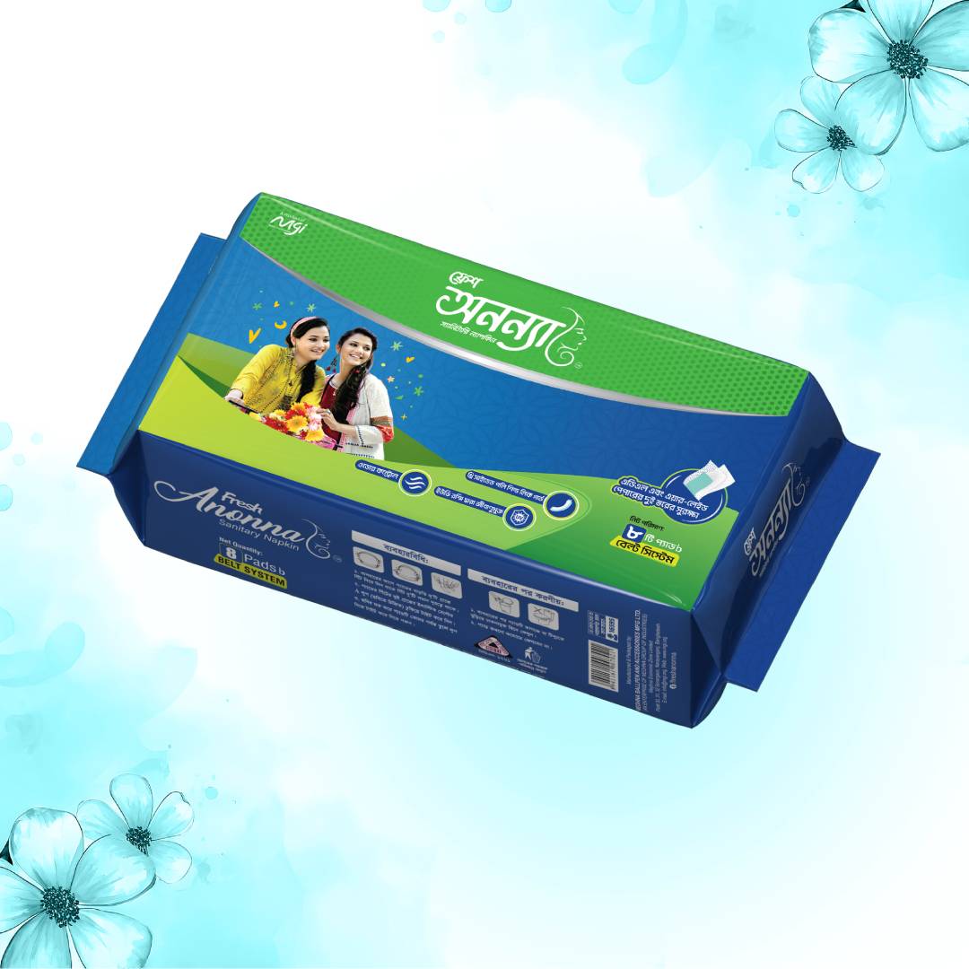 Fresh Anonna Belt System Sanitary Napkin 490 MM 8 pcs thumbnail 2