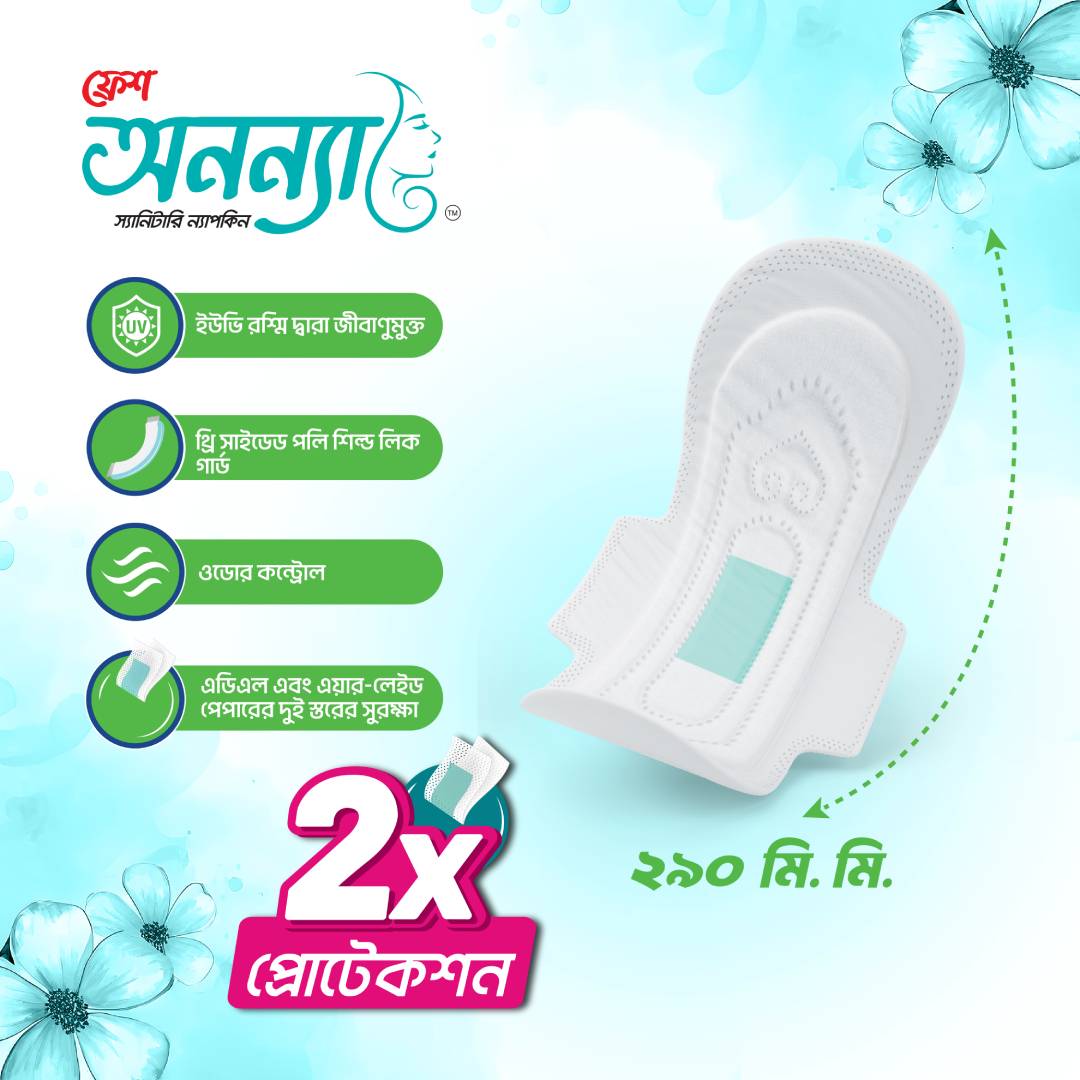 Fresh Anonna Belt System Sanitary Napkin 490 MM 5 pcs thumbnail 4