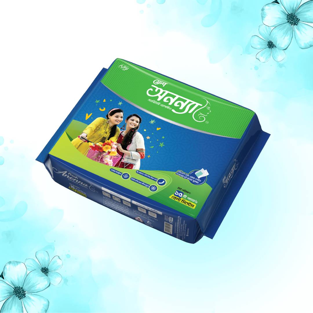 Fresh Anonna Belt System Sanitary Napkin 490 MM 15 pcs thumbnail 3